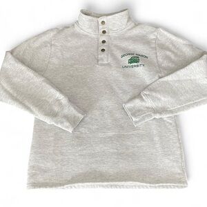 GMU Quarter Button Sweatshirt